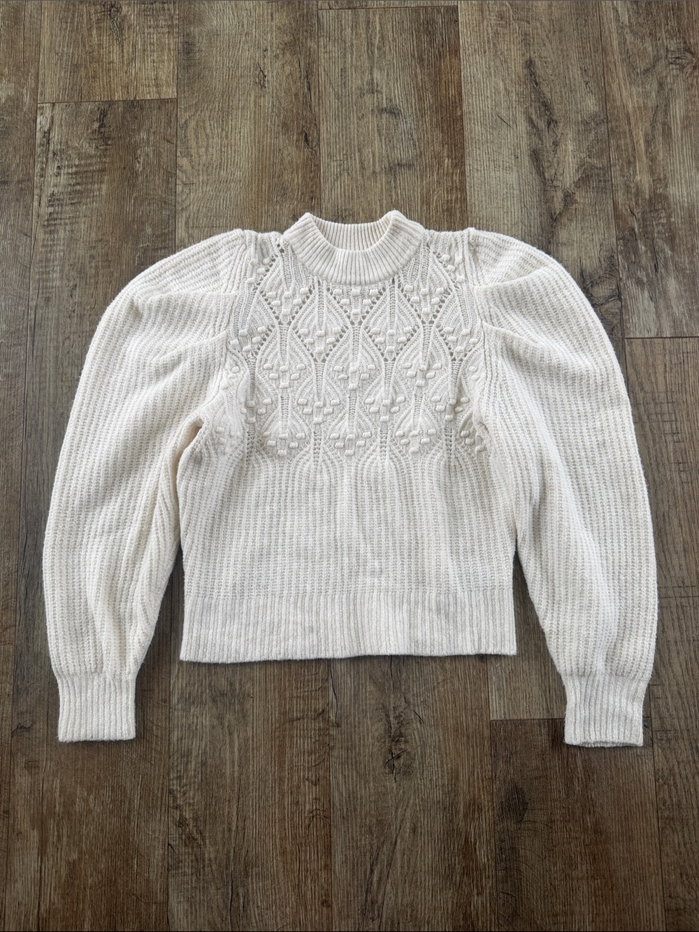 a new day Puff-Sleeve Sweater